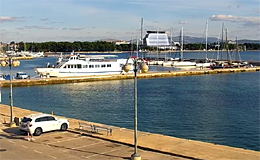 Водице. Набережная и яхт-порт (Хорватия)