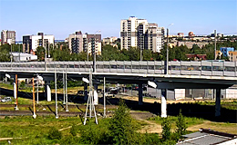Веб камера Петрозаводск. Гоголевский мост (Карелия)