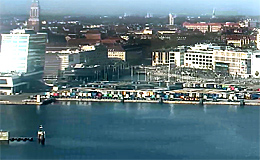 Киль. Панорама порта (Германия)