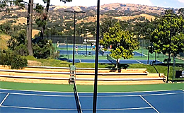 Веб камера Теннисные корты клуба Chamisal Tennis Club (Монтеррей, США)