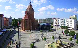 Гожув-Велькопольский? Старая торговая площадь, Гожувский собор Девы Марии (Польша)