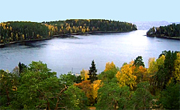 Остров Валаам. Большая Никоновская бухта (Ладожское озеро)