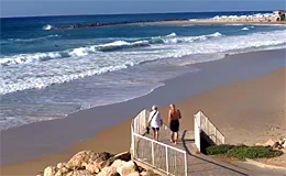 Хайфа, Пляж Nirvana Beach (Израиль).