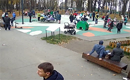 Липецк. «Быханов сад», детские площадки