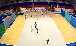 Спортивный комплекс «Вега», игровой зал (Бердск, Новосибирская обл.)