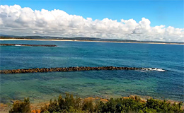 Суонси. Панорама залива Грейт-Ойстер (Австралия)