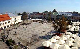 Кельце. Рыночная площадь (Польша)