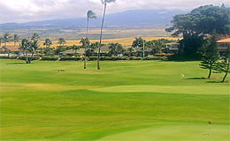 Мауи, Паиа. Гольф-клуб Maui Country Club (Гавайи, США)