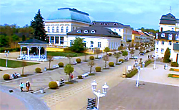 Франтишковы Лазне. Центр города (Чехия)