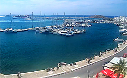 Наксос. Морской порт (Греция)