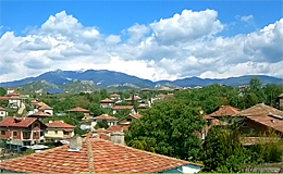 Струмяни. Панорама (Болгария)